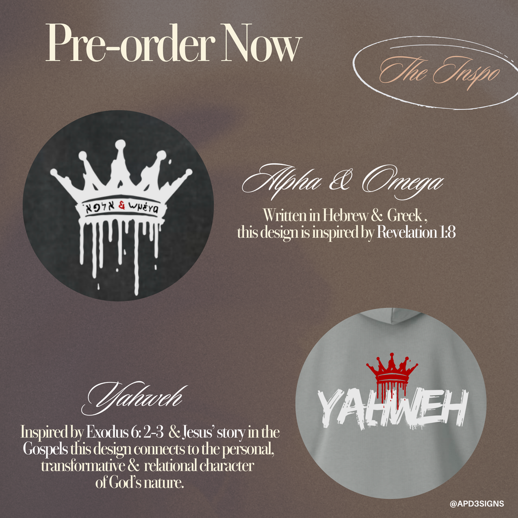 YAHWEH // Unisex Hoodie (Limited edition- Preorder)