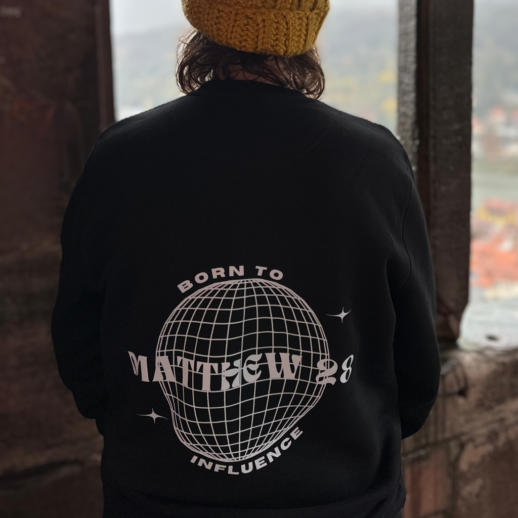 Born to Influence // Unisex Organic Crewneck