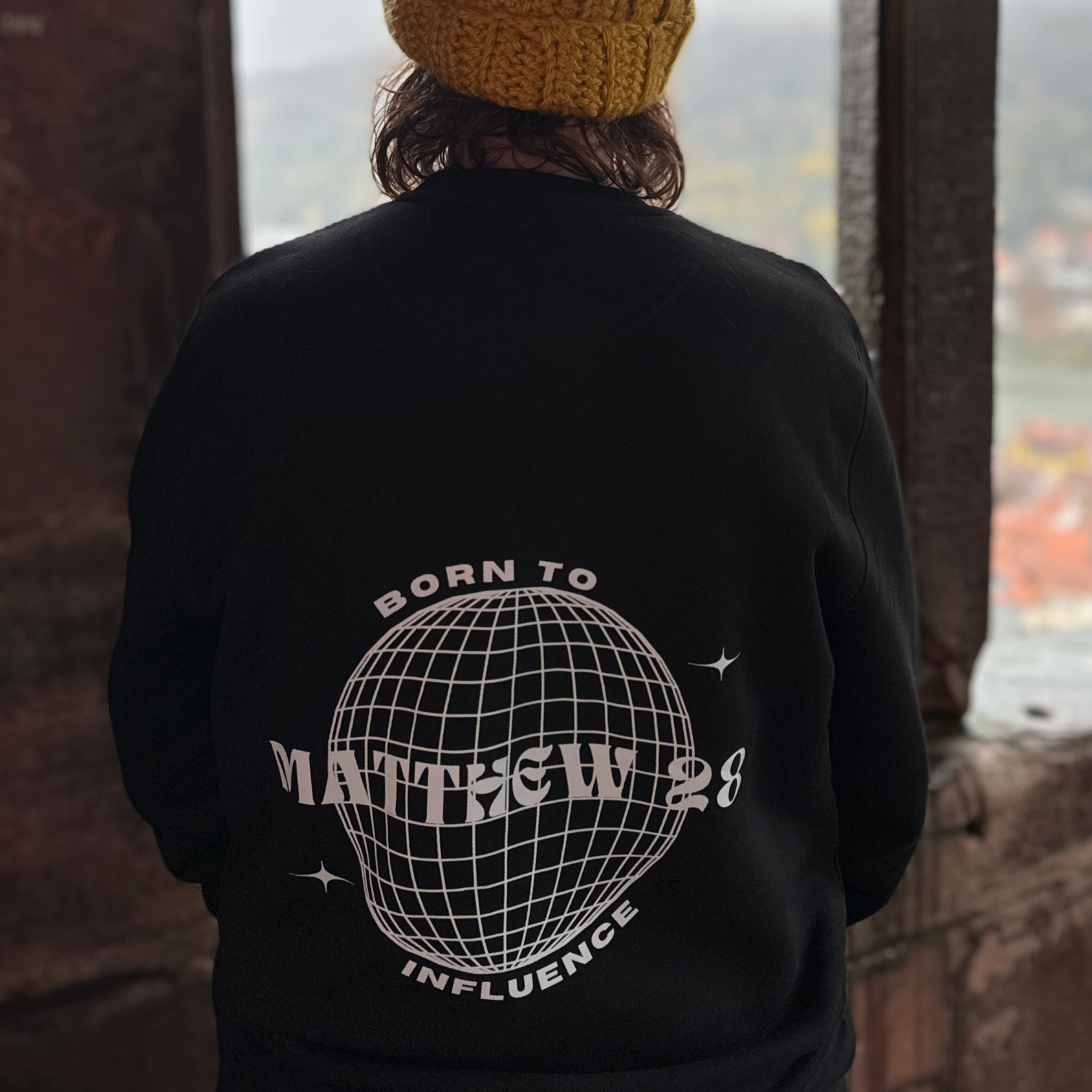 Born to Influence // Unisex Organic Crewneck