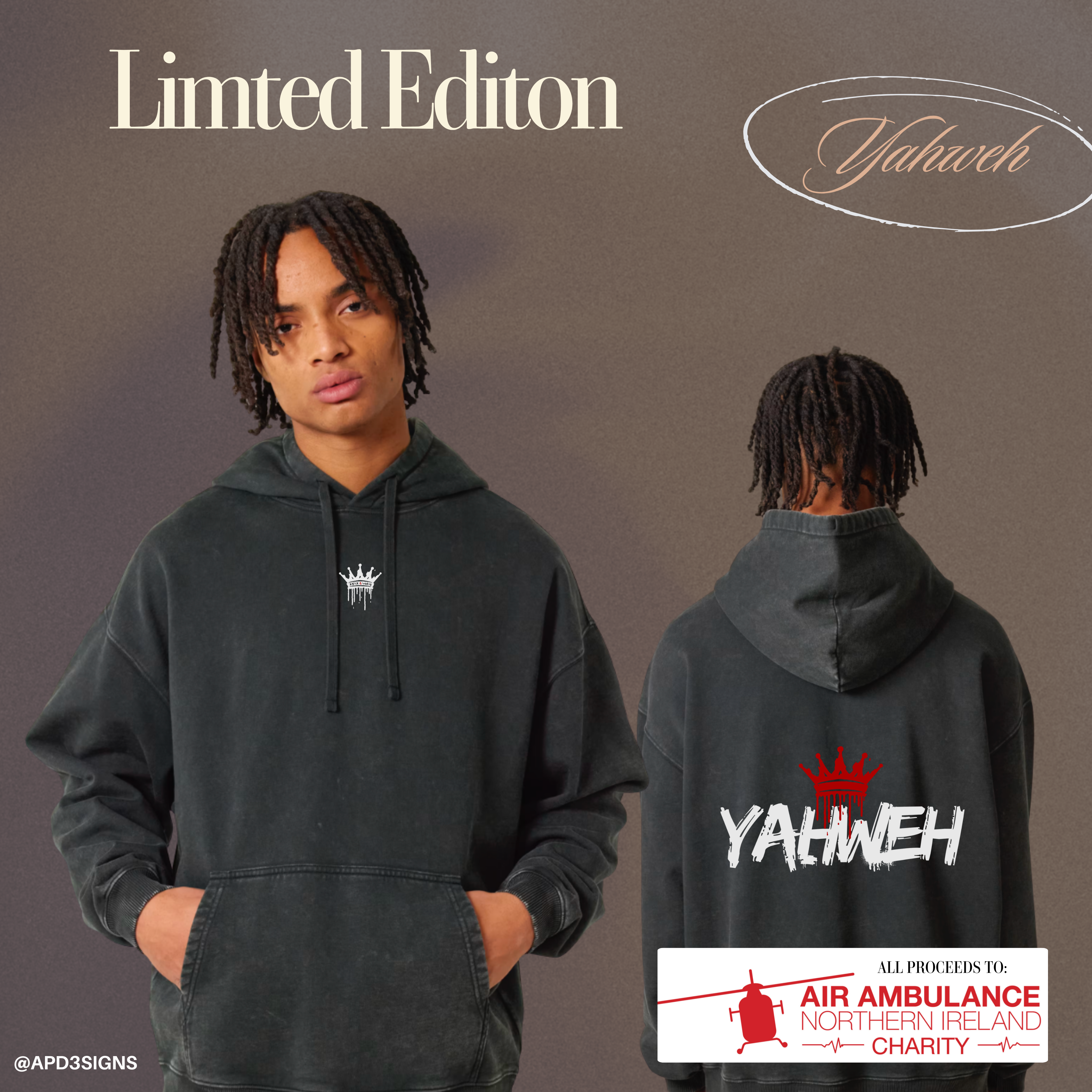YAHWEH // Unisex Hoodie (Limited edition- Preorder)