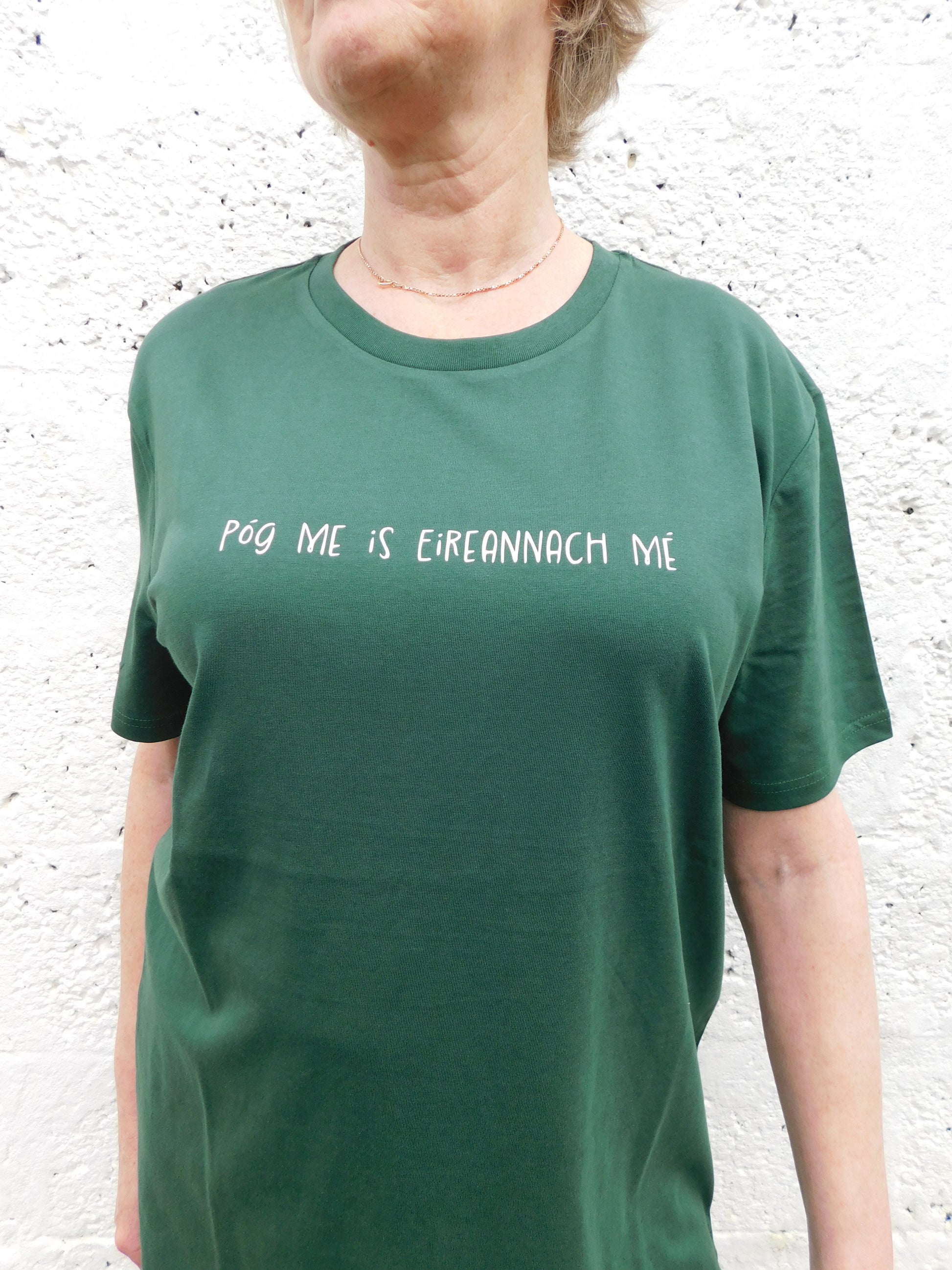 Kiss me I'm Irish // Unisex Organic T-Shirt
