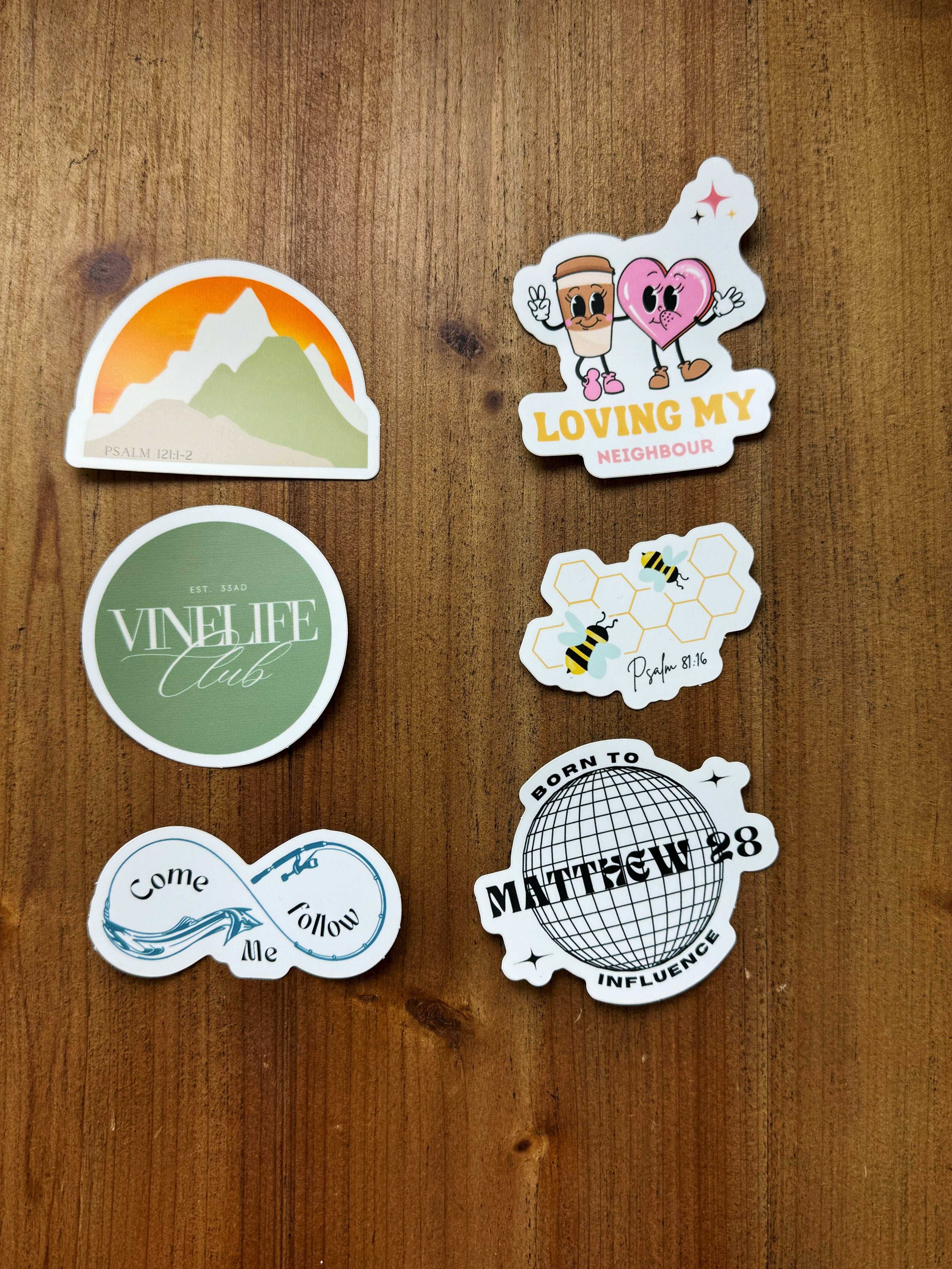 Die-cut Stickers