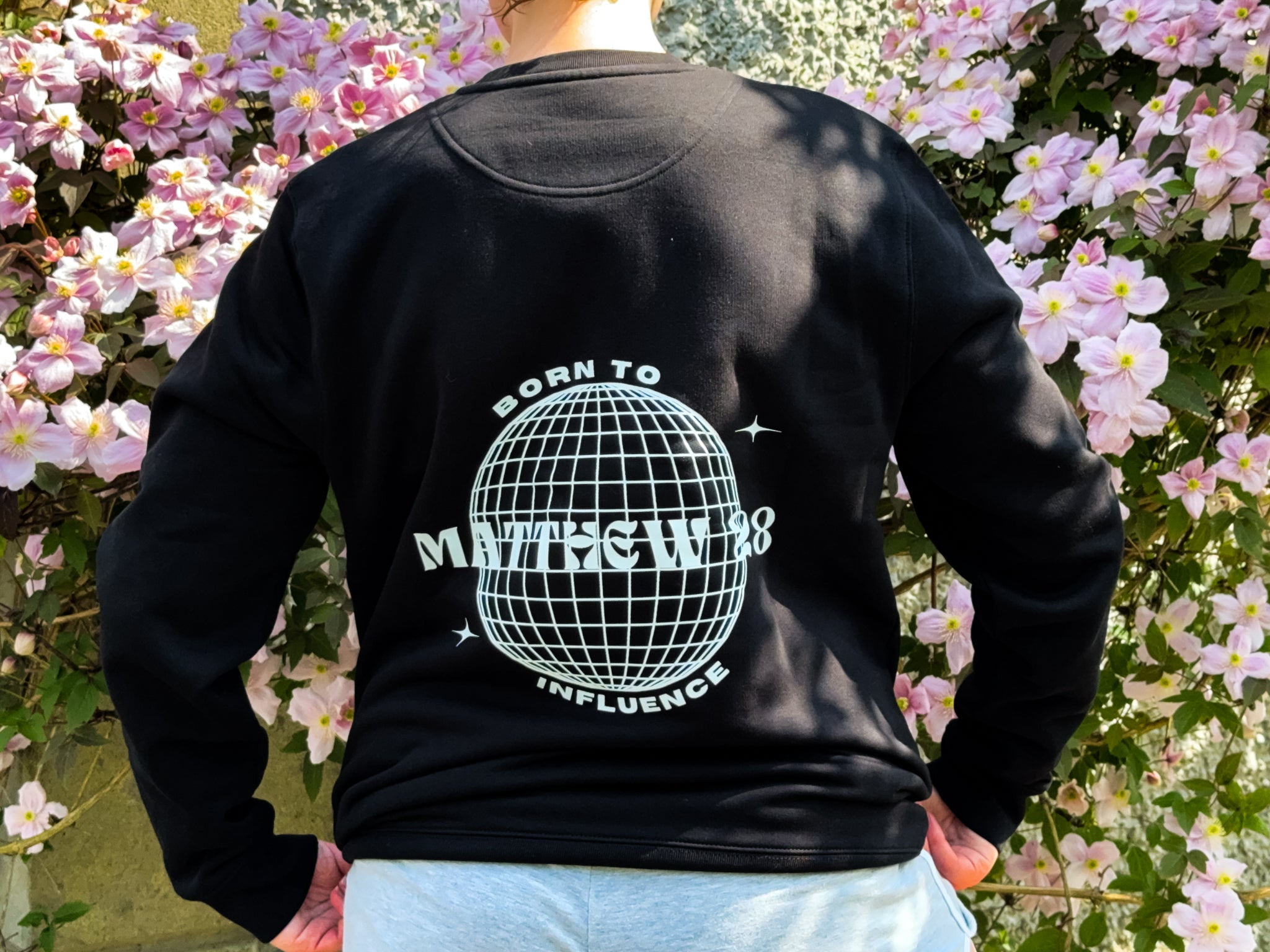 Born to Influence // Unisex Organic Crewneck