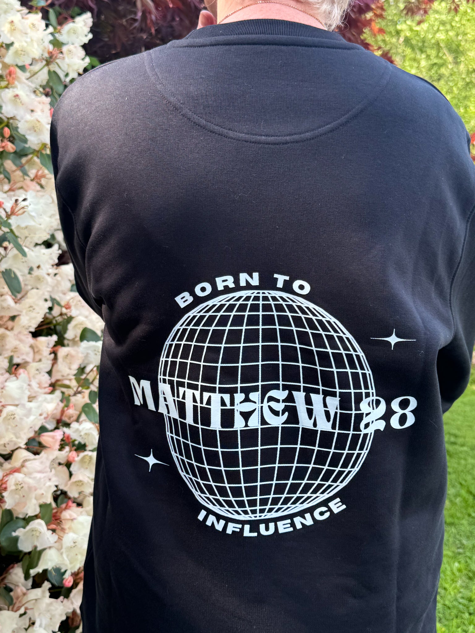 Born to Influence // Unisex Organic Crewneck