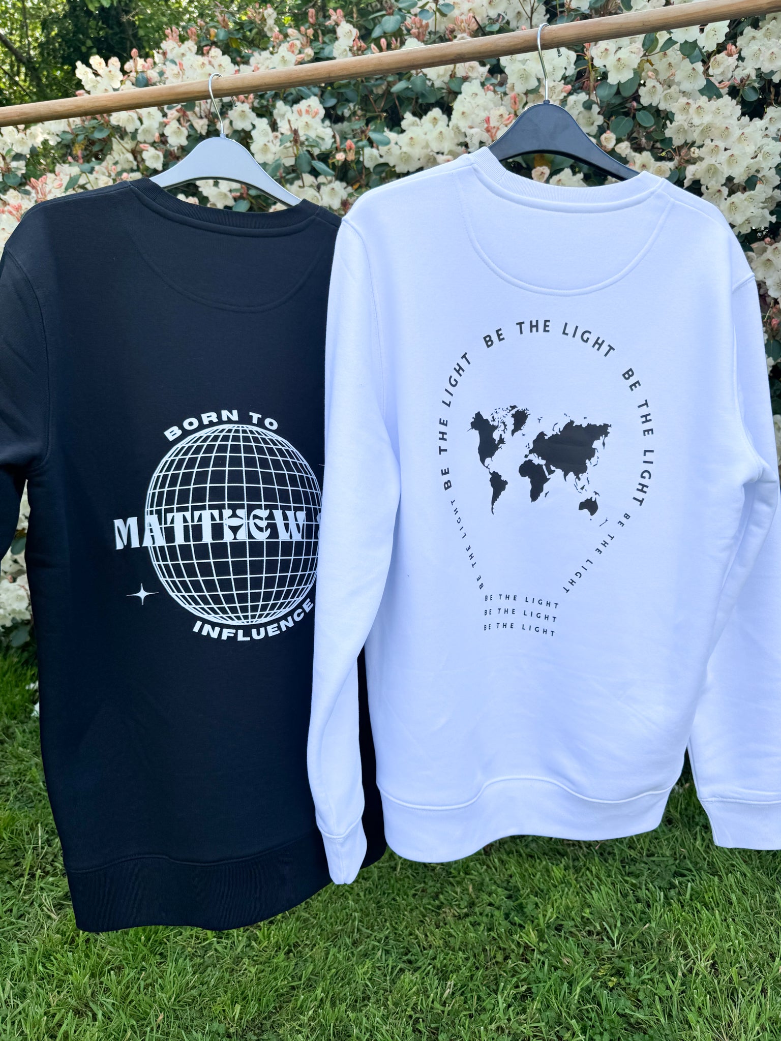 Born to Influence // Unisex Organic Crewneck