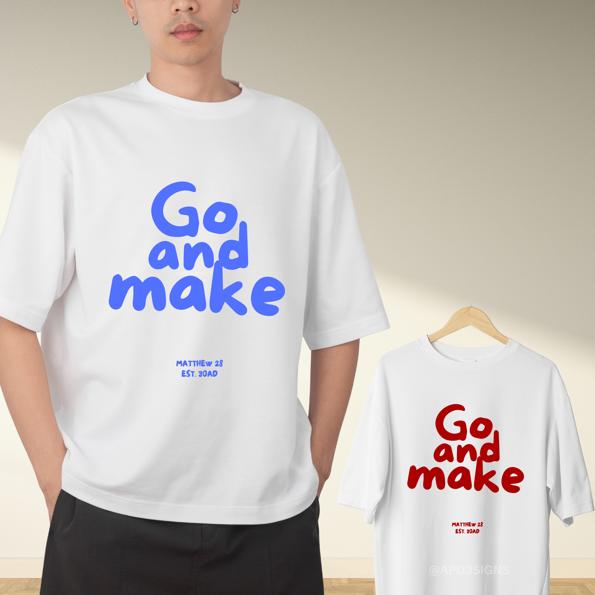 Go & Make // Unisex T-Shirt (Pre-Order 6 weeks)