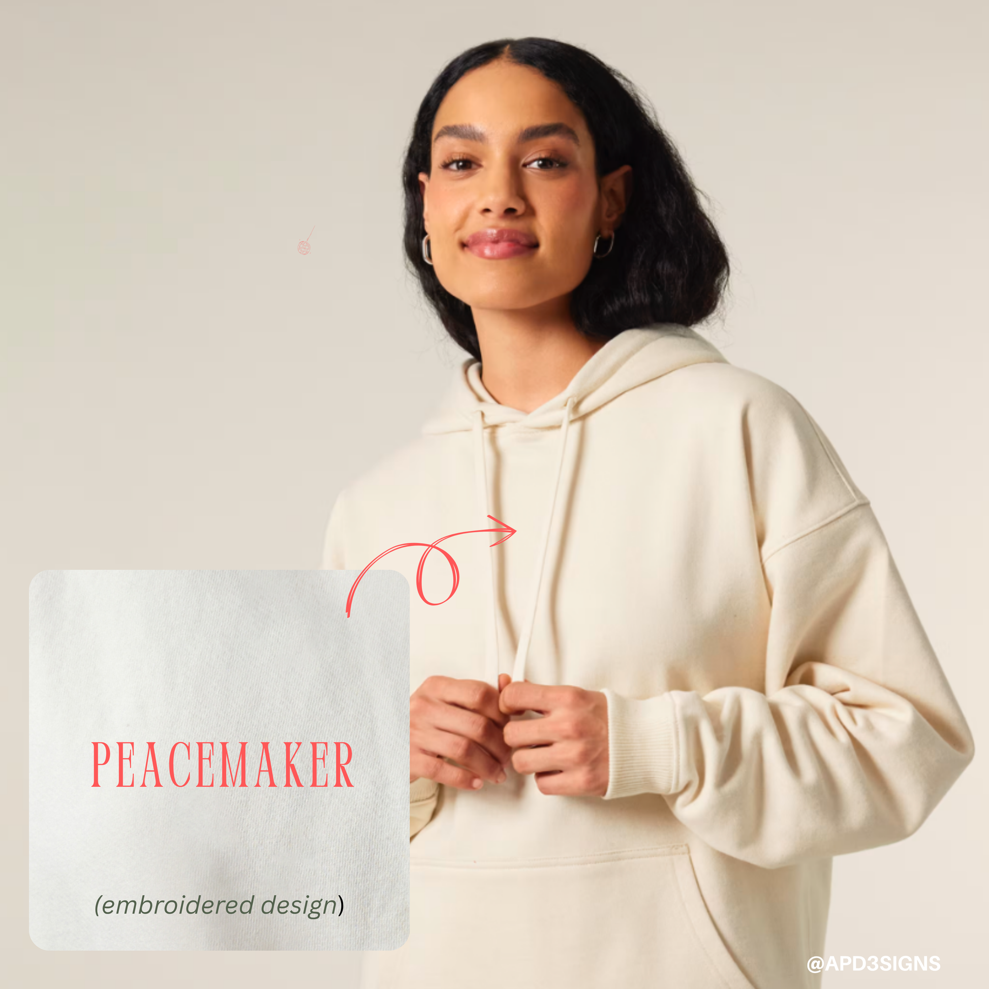 Peacemaker // Unisex Hoodie (Pre-Order 6 weeks)