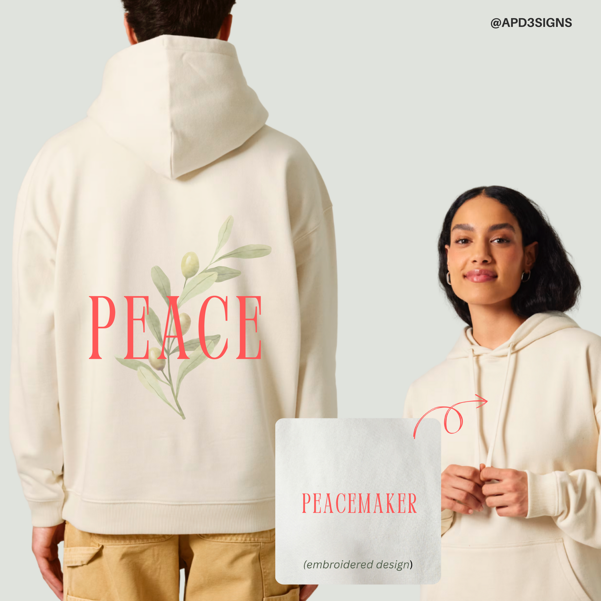 Peacemaker // Unisex Hoodie (Pre-Order 6 weeks)