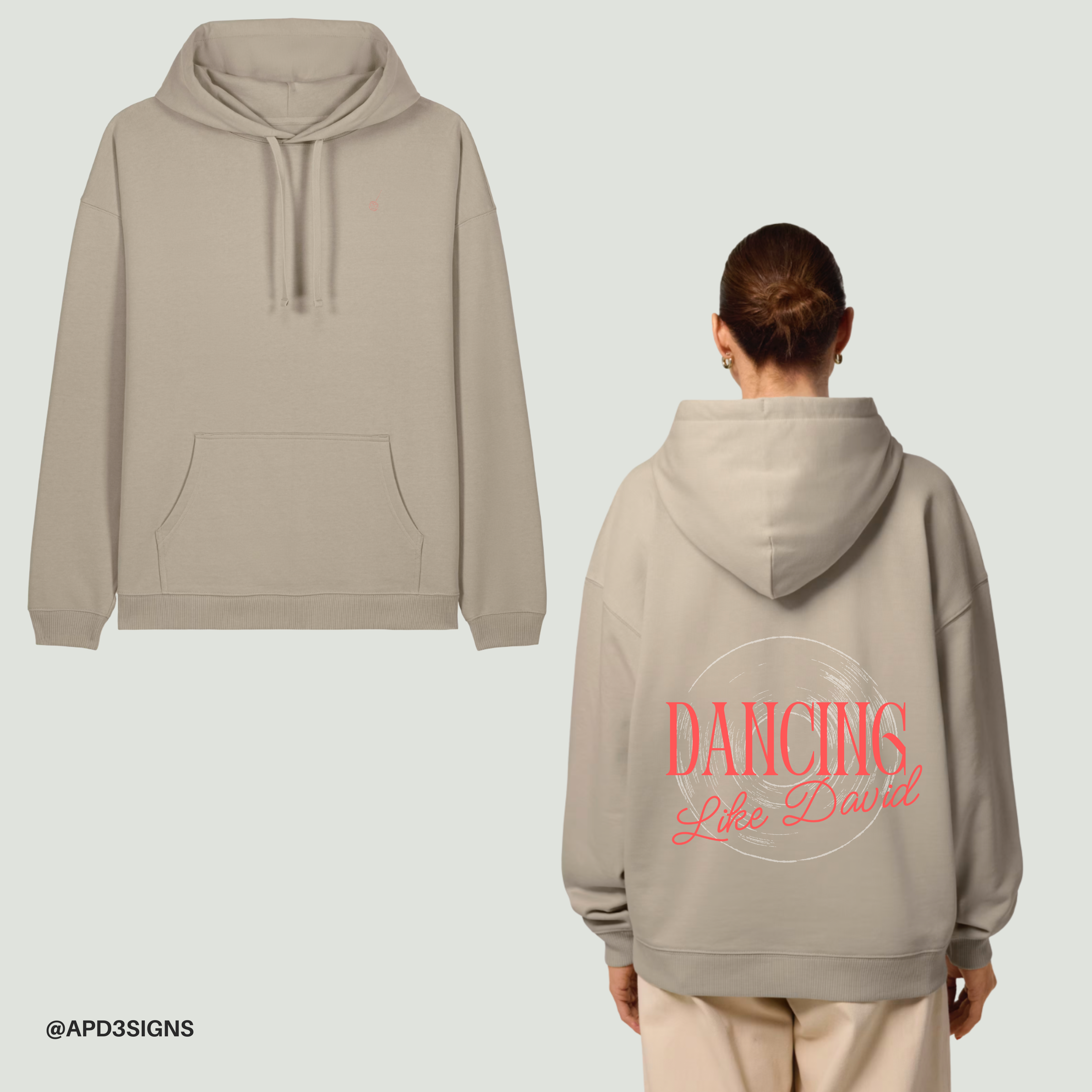 Dancing like David  // Unisex Hoodie (Pre-Order 6 weeks)