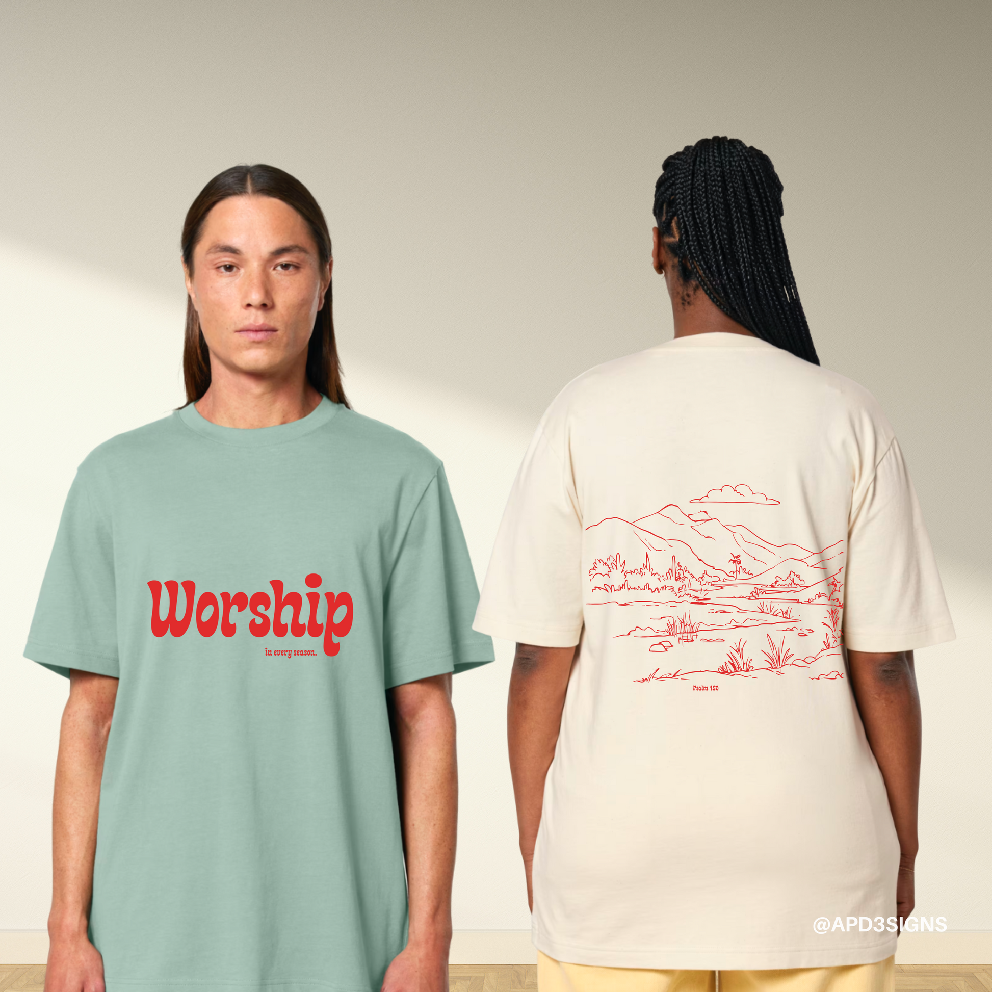 Worship in every season // Unisex T-Shirt (Pre-Order 6 weeks)