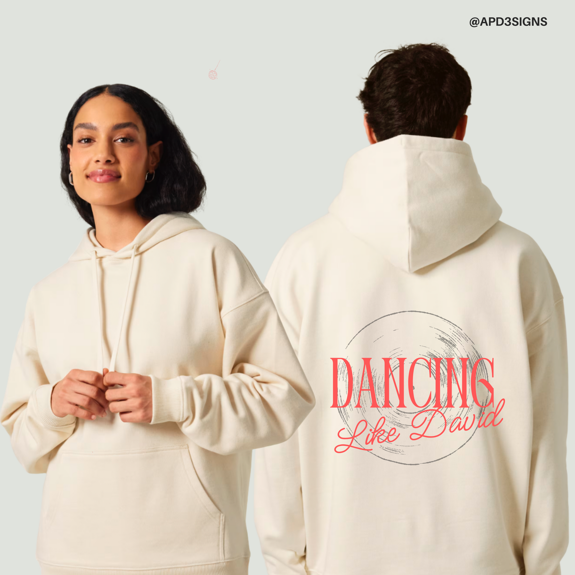 Dancing like David  // Unisex Hoodie (Pre-Order 6 weeks)