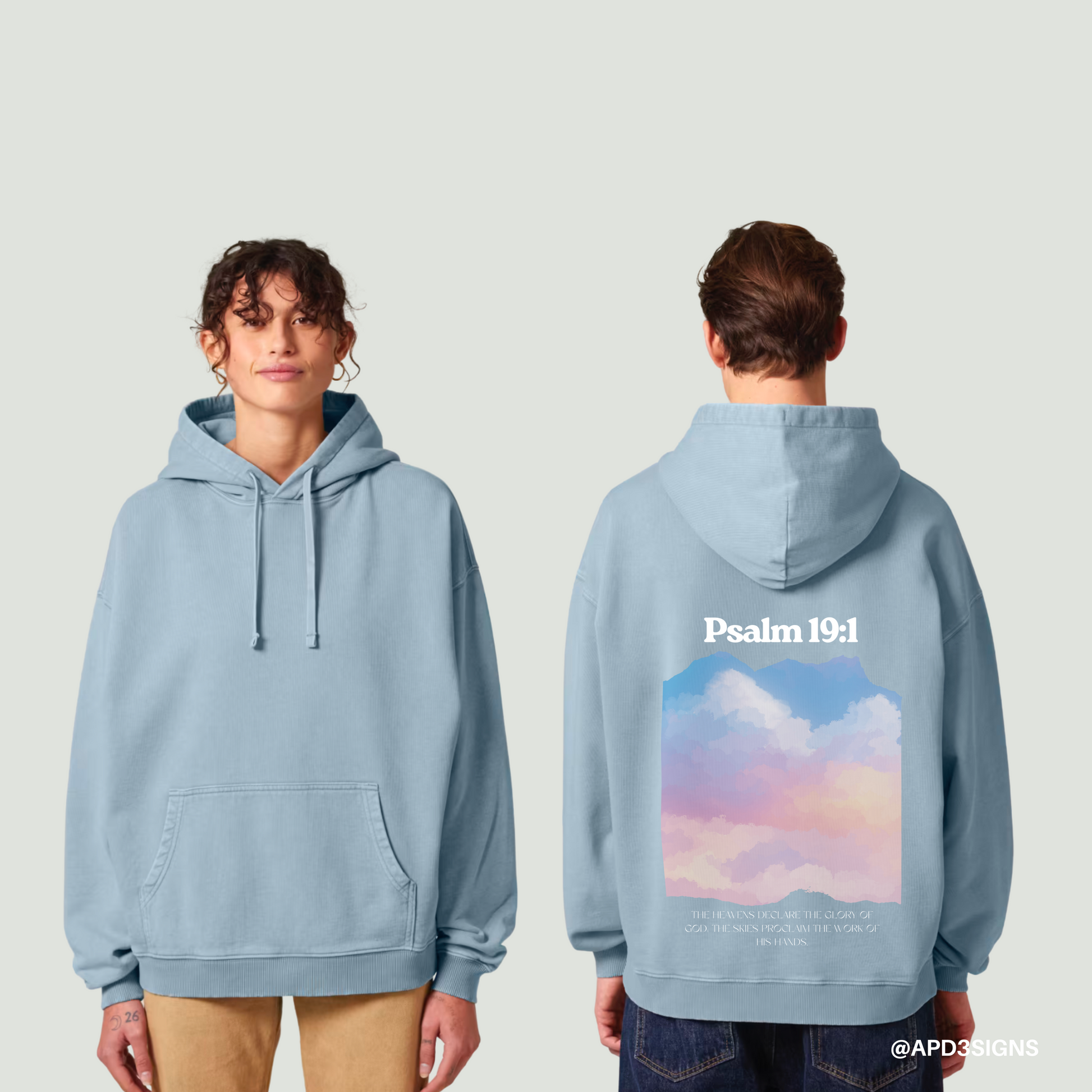 Psalm 19  // Unisex Hoodie (Pre-order 6 weeks)