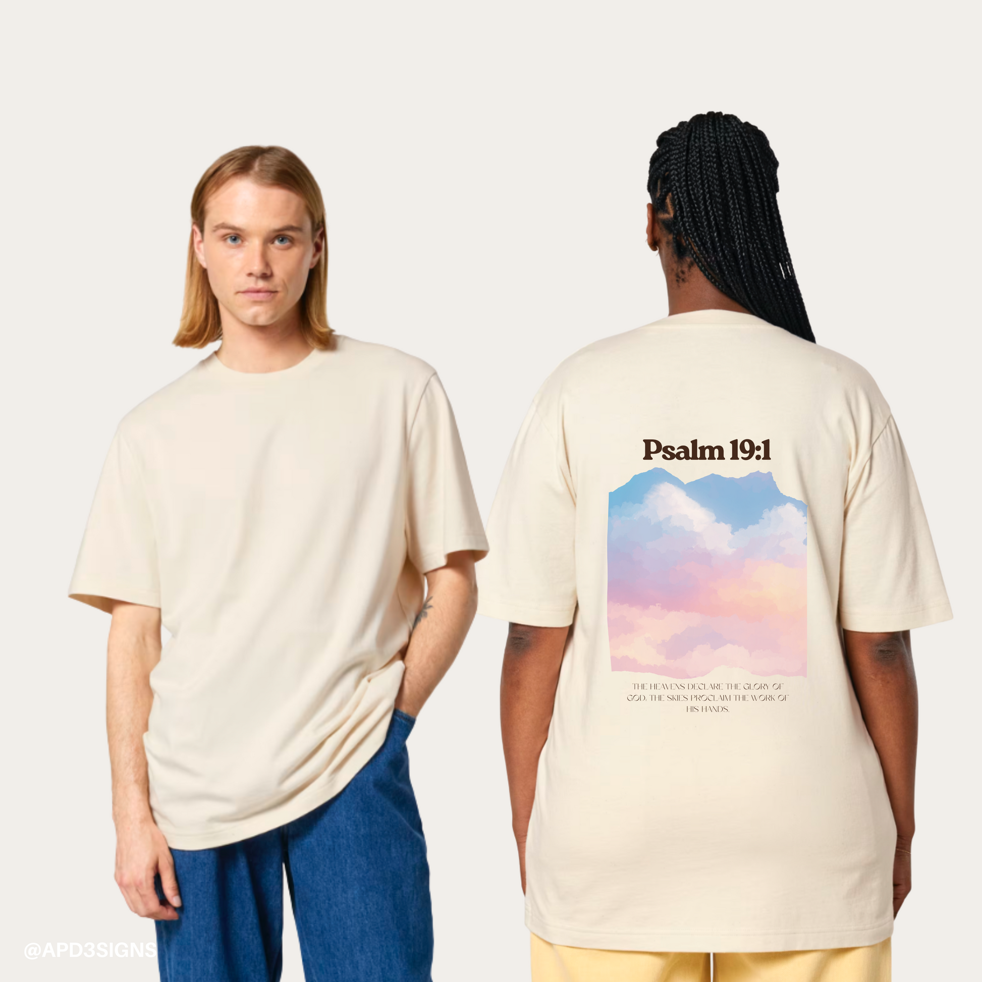 Psalm 19:1 // Unisex T-Shirt (Pre-Order 6 weeks)