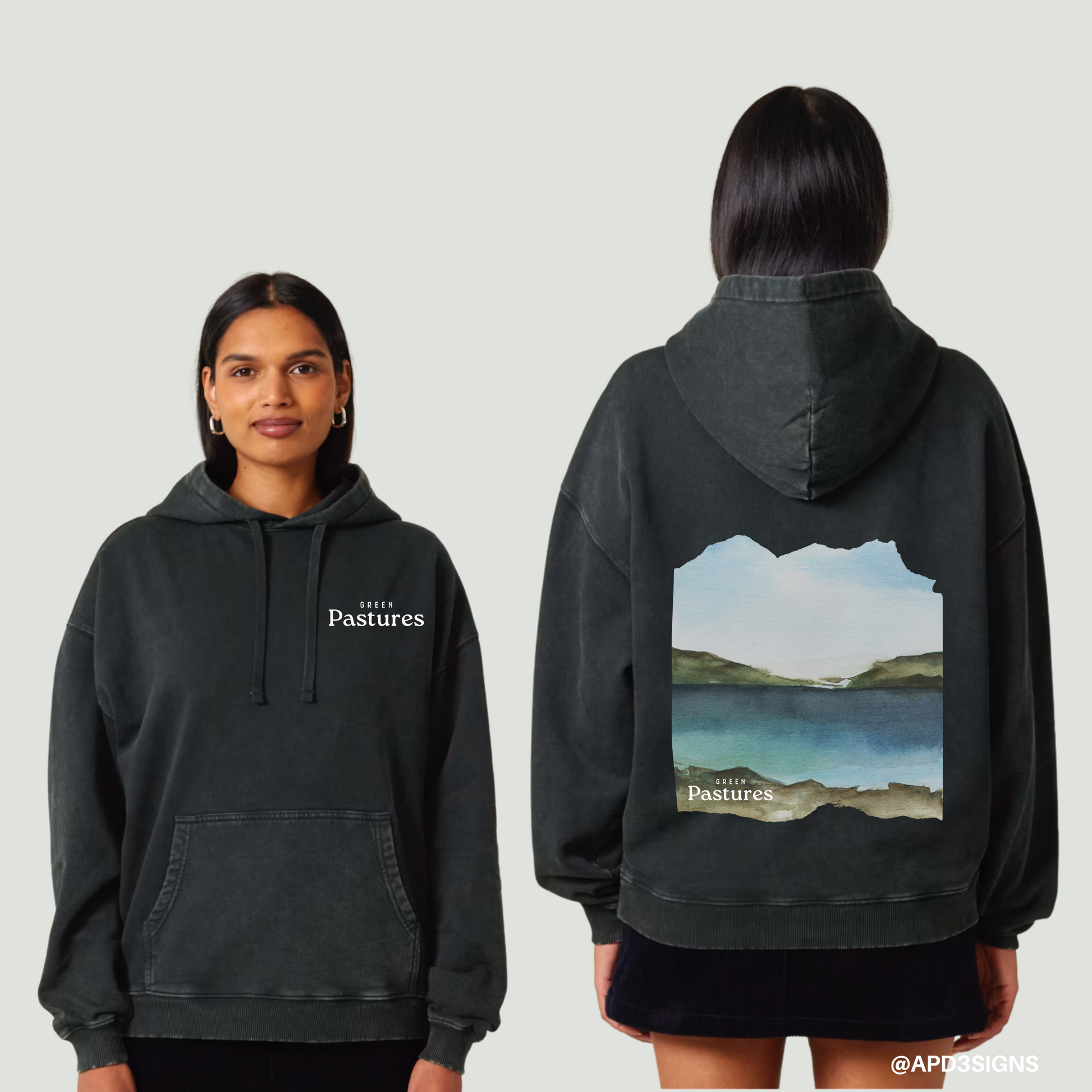 Green Pastures  // Unisex Hoodie (Pre-order 6 weeks)