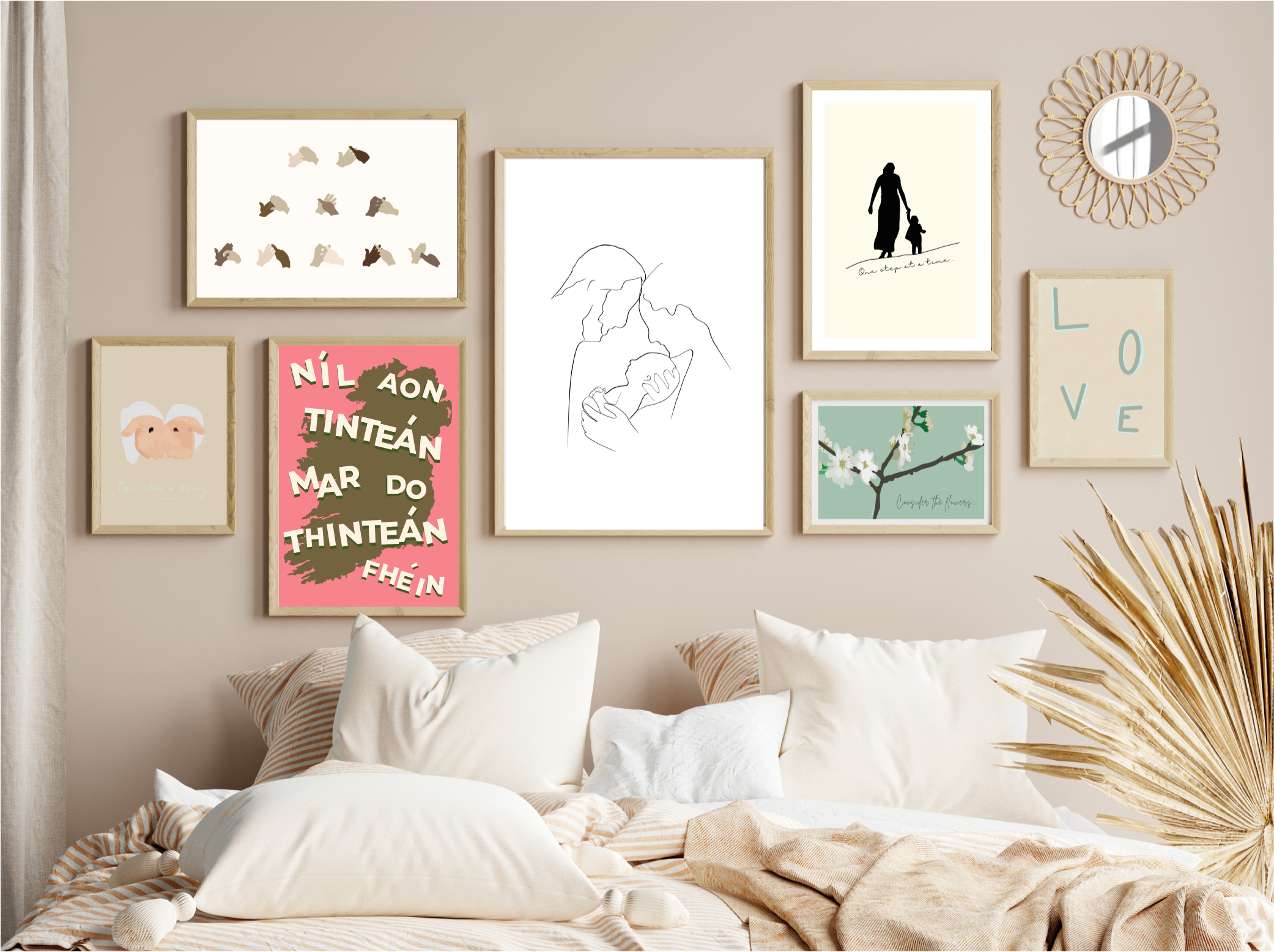 No Place Like Home // Irish Print